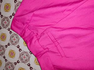 Hot Pink Wide Leg Trousers