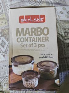 Marbo Container Set of 3 pcs