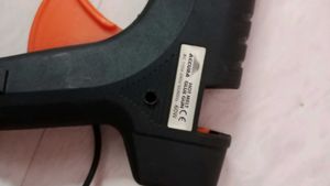 Compact Hot Melt Glue Gun – Black &amp; Orange