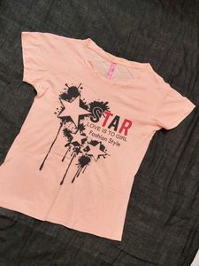 Cute Pink Graphic T-Shirt
