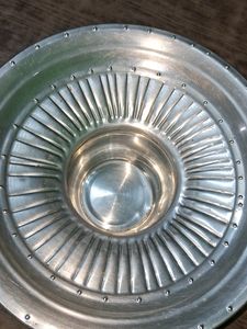 Vintage Metal Hubcap