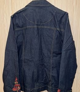 ✨ Rebecca Malone Embroidered Denim Jacket