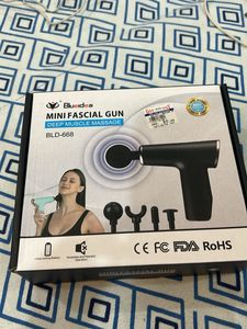 blue idea mini fascial gun