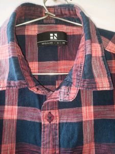 MEN Shirt Checked HERE&amp;NOW