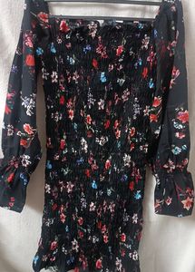 Bodycon Floral Dress