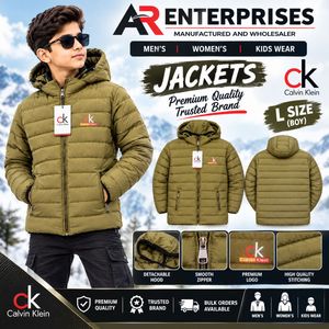 Calvin Klein Padded Jacket - L Size (Boy)