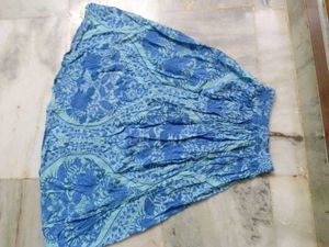 Boho Floral Print Skirt