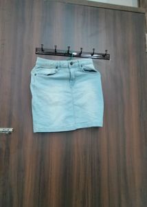 Short Denim Skirt