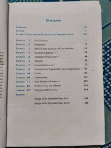 Mathematics Exemplar Problems Class X