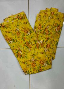 Yellow sareee