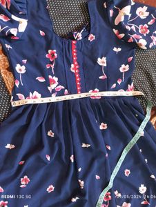 Anarkali kurti dupatta set