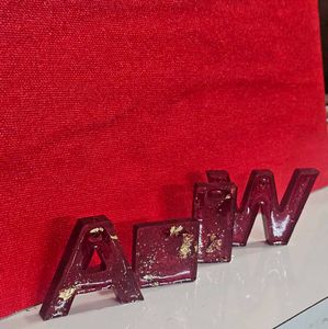 Resin Alphabet Keychains | Customisation Available
