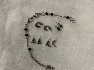 Assorted Black Tinted Jewellery Bundle