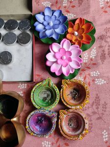 Lotus Design Candle Holder