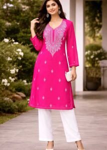 Chikankari Kurti