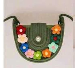 Cute Floral Crossbody Bag