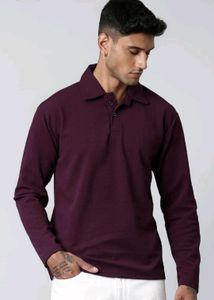 LEVEL Maroon Long Sleeve Turtleneck Top