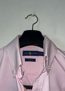 Pink Ralph Lauren Oxford Shirt