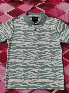 Fast Track Polo T-Shirt - Zebra Print