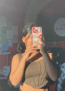 Olive Green Corset Top