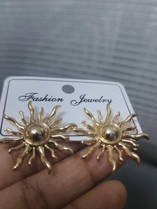 Sunburst Earrings - Unique Statement Jewelry