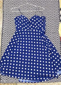 Polka Dot Midi Dress