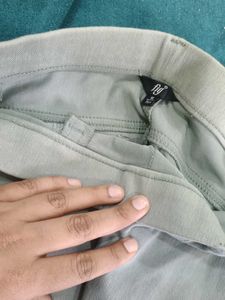 Light Grey Slim Fit Pants