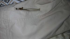 Stylish Cream Moto Jacket