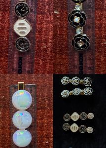 Set of Designer Hair Clips