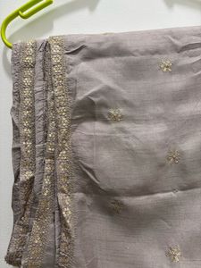 Golden Work Detailing Sharara Set