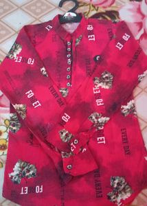 Kid's Boys Floral Kurta