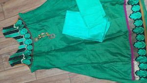 Anarkali Suit With Chudidar Pajama And Dupatta 🛍