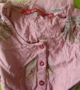 Pink And Red Kurtha Sets