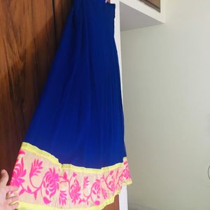 COMBO Unstitched party wear georgette lehenga