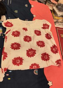 Floral Print Top - Light &amp; Comfy