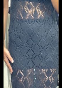 Chic Black Crochet Maxi Dress