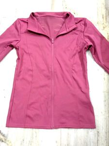 Pink Zip-Up Jacket