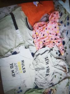 Bundle of T-Shirts and frock