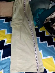 Nude Color Cargo Trousers For Women