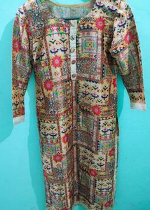 Elegant Ethnic Print Kurta