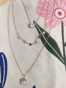 Layered Star Necklace