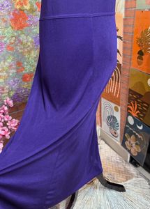 Elegant Purple Maxi Dress