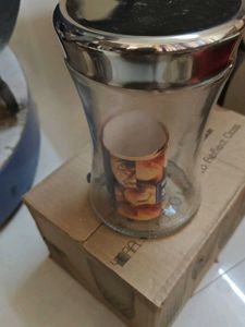 Glass Container with Lid 6 piece