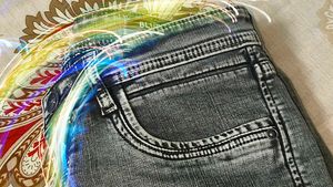Stylish Grey Denim Jeans