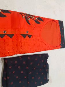 Girlish Suit With Print Salwar,,,