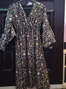 Floral Print Midi Dress