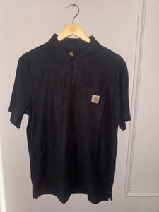 Carhartt Men's Black Polo Shirt
