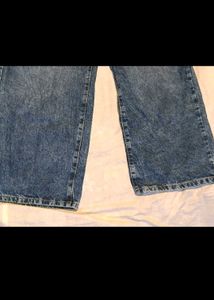 US POLO ASSN. Wide Leg Blue Jeans