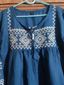 Women Print Anarkali Kurti
