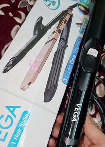 Vega Rose Gold Ceramic Hair Straightener